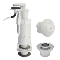 BATTERIA DI SCARICO PER CASSETTA ALTA OLI DELUXE CON PULSANTE- OLIVE- pezzi 1