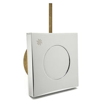 PULSANTE QUADRO PER BATTERIA DIANFLEX E CATIS CON TUBO RAME- Cromo- DH- pezzi 1