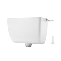 CASSETTA DI SCARICO IN PVC ALTA SENZA TUBO- Bianca- CR- pezzi 1