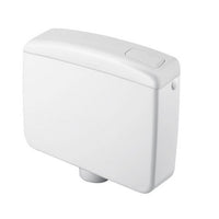 CASSETTA DI SCARICO IN PVC A ZAINO MOD. GOCCIA- Bianca- DH- pezzi 1