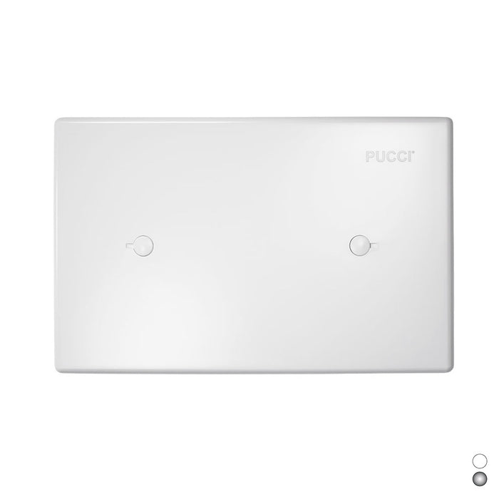 PLACCA DI COPERTURA PER CASSETTA INCASSO PUCCI PNEU MOD.2011- Bianca- PUCCI- pezzi 1