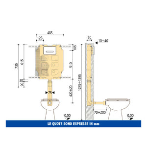 CASSETTA INCASSO PUCCI SARA MOD.2014- lt. 9- PUCCI- pezzi 1