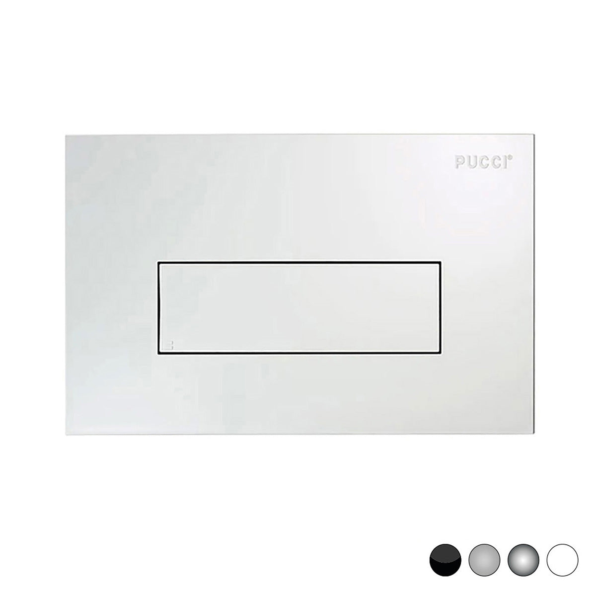 PLACCA PER CASSETTA PUCCI SARA LINEA MOD. 2014- Cromo- PUCCI- pezzi 1