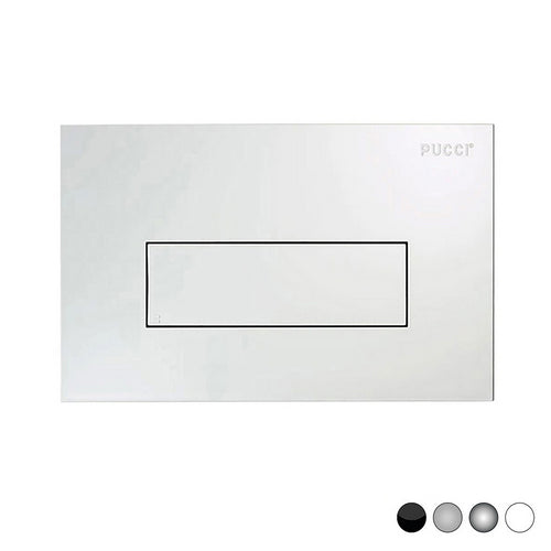 PLACCA PER CASSETTA PUCCI SARA LINEA MOD. 2014- Cromo-Satinata- PUCCI- pezzi 1