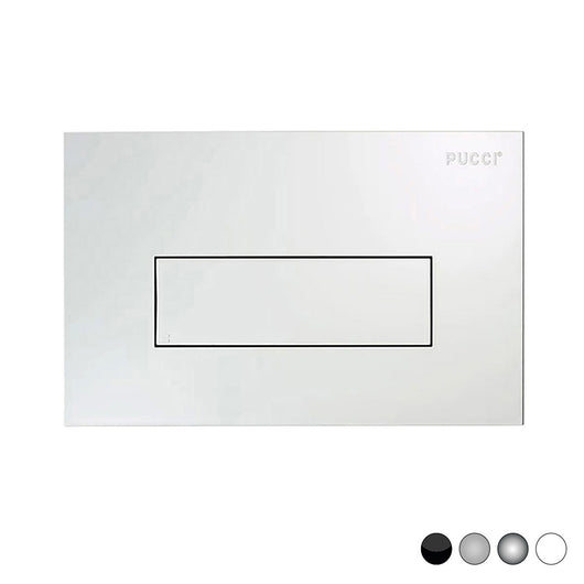 PLACCA PER CASSETTA PUCCI SARA LINEA MOD. 2014- Cromo-Satinata- PUCCI- pezzi 1