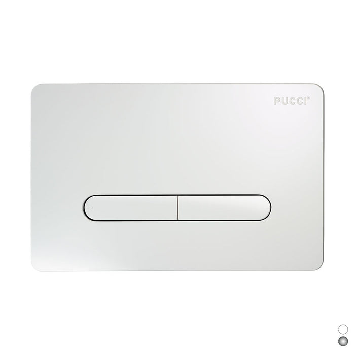 PLACCA PER CASSETTA PUCCI ECO TRATTO LINEA MOD. 2014- Cromo- PUCCI- pezzi 1