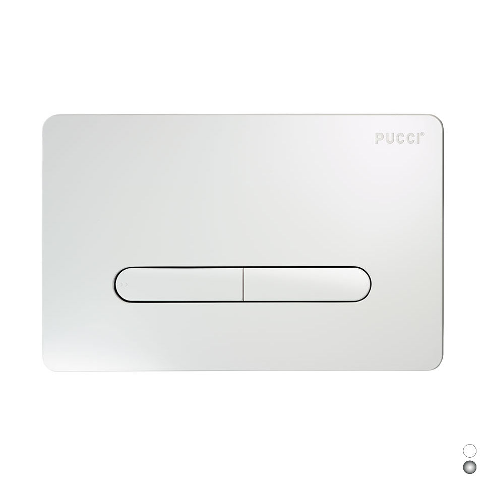 PLACCA PER CASSETTA PUCCI ECO TRATTO LINEA MOD. 2014- Cromo- PUCCI- pezzi 1