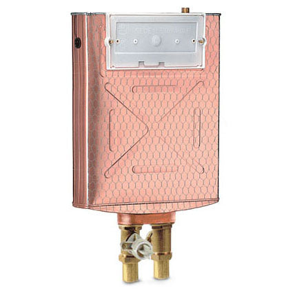 CASSETTA INCASSO PUCCI RAME 10 LT DOPPIO PULSANTE 2014- lt. 10- PUCCI- pezzi 1