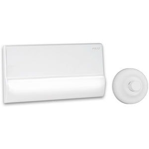 PLACCA CON  ROSONE + BOTTONE + PROLUNGA- Bianca- PUCCI- pezzi 1