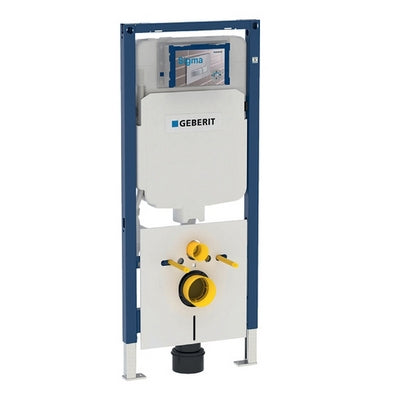 MODULO STAFFA DUOFIX PER WC SOSPESO CON CASSETTA DA INCASSO SIGMA 8 CM- GEBER- pezzi 1