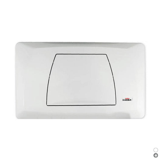 PLACCA MONO CLASSIC- Bianca- KARIB- pezzi 1