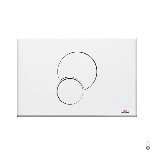 PLACCA MODELLO FIDIA DUO 2018- Cromo- KARIB- pezzi 1