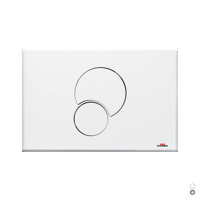 PLACCA MODELLO FIDIA DUO 2018- Cromo- KARIB- pezzi 1