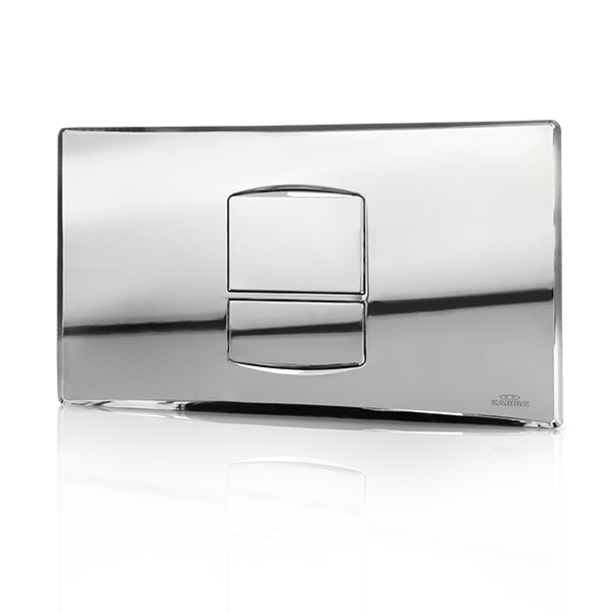 PLACCA MODELLO ITAKA DUO Cromo KARIBA