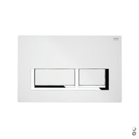 PLACCA DI COMANDO MOD. RETTANGOLARE PER CASSETTA RAK ECOFIX- Cromo - Matt Cromo- RAK- pezzi 1