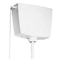 CASSETTA ALTA TURCHESE CON RUBINETTO- Bianca 6-9lt- OLIVE- pezzi 1