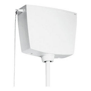 CASSETTA ALTA TURCHESE CON RUBINETTO- Bianca 6-9lt- OLIVE- pezzi 1