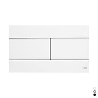 PLACCA SLIM DUAL- Cromo lucido- OLIVE- pezzi 1