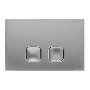 PLACCA PLAIN DUAL DOPPIO SCARICO- Bianca 070826- OLIVE- pezzi 1