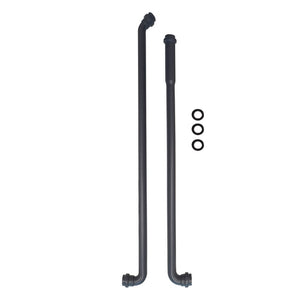 2 PZ TUBI DA INCASSO PER CASSETTA ALTA CON OR- Diam. 30- CR- pezzi 1