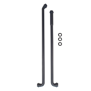 2 PZ TUBI DA INCASSO PER CASSETTA ALTA CON OR- Diam. 30- CR- pezzi 1