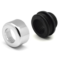 MORSETTO COMBINATO CON COPRIMORSETTO CROMATO DIAM 48-58 MM- Diam. 48-58mm- PUCCI- pezzi 1