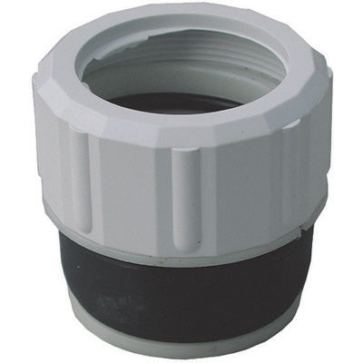 MORSETTO UNIVERSALE BIANCO- Diam. 48 fino Diam. 58 mm.- PUCCI- pezzi 1