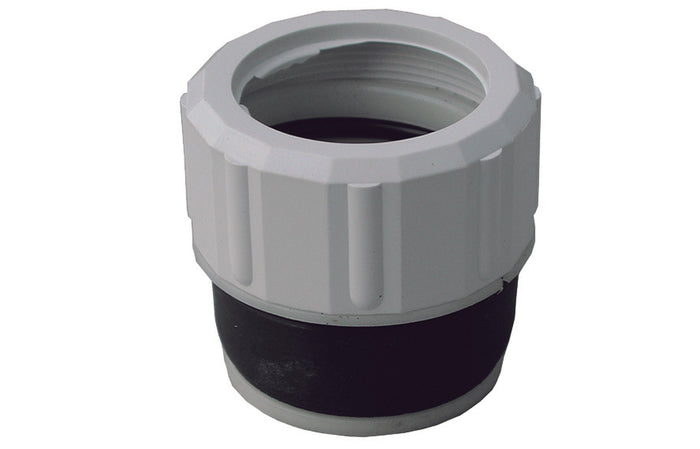 MORSETTO UNIVERSALE BIANCO- Diam. 48 fino Diam. 58 mm.- PUCCI- pezzi 1