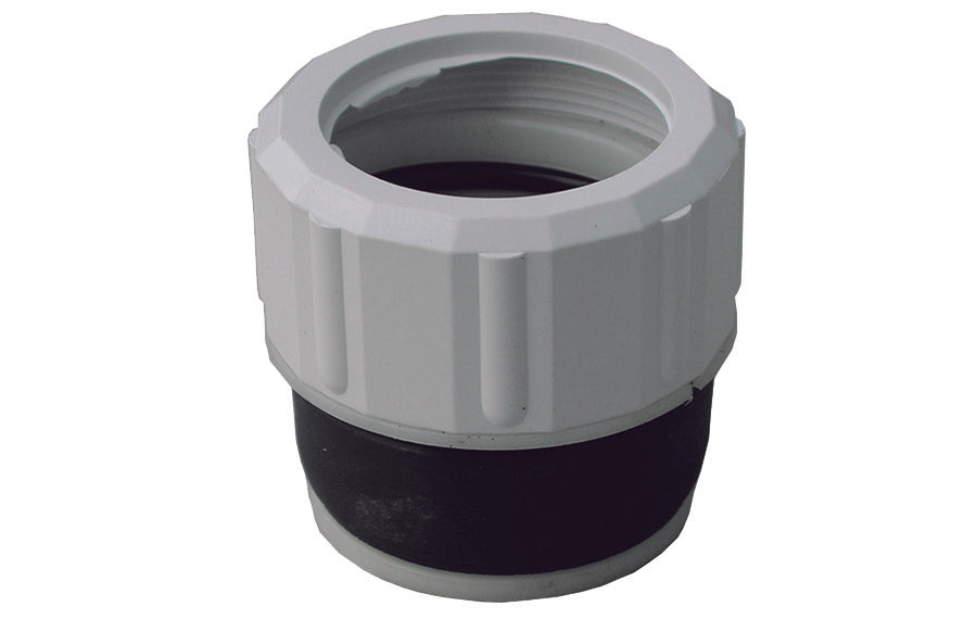 MORSETTO UNIVERSALE BIANCO- Diam. 48 fino Diam. 58 mm.- PUCCI- pezzi 1