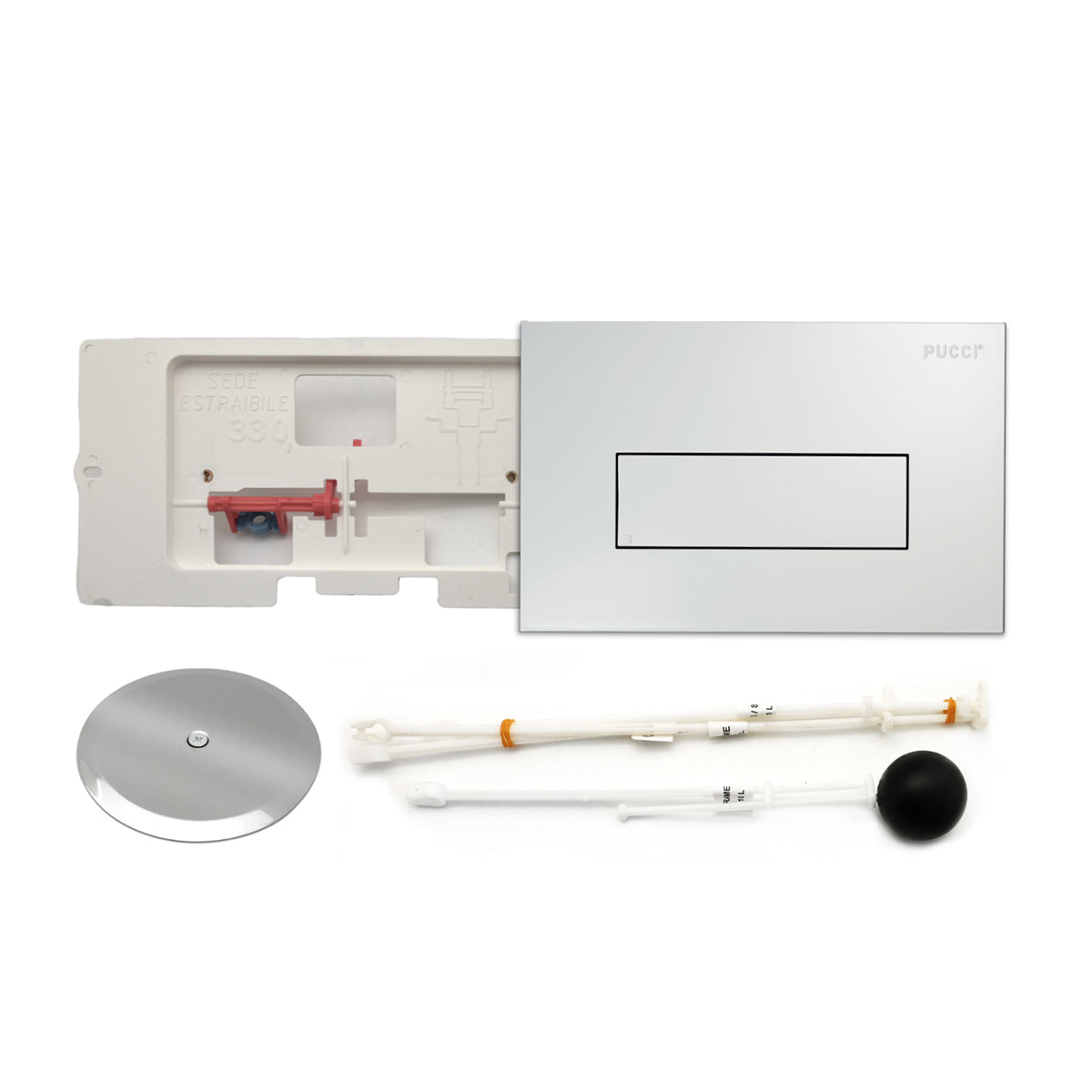 KIT TRASFORMAZIONE DA PULSANTE BASSO IN SARA- PUCCI- pezzi 1