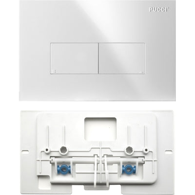 KIT RINNOVA 2014 PLACCA LINEA BIANCA + SPORTELLO ECO- Bianca- PUCCI- pezzi 1