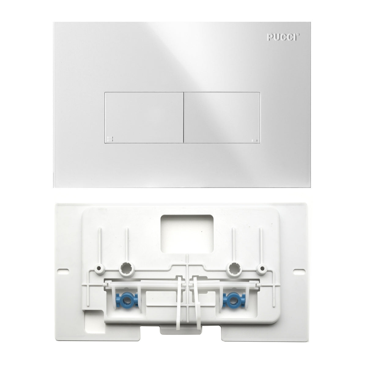 KIT RINNOVA 2014 PLACCA LINEA BIANCA + SPORTELLO ECO- Bianca- PUCCI- pezzi 1