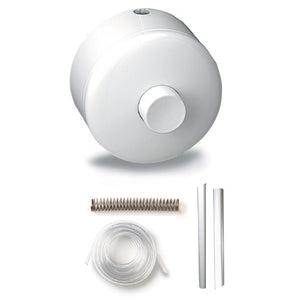 PULSANTE PNEU A PARETE PER MONTAGGIO ESTERNO- Bianco- PUCCI- pezzi 1