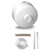 PULSANTE PNEU A PARETE PER MONTAGGIO ESTERNO- Cromo- PUCCI- pezzi 1