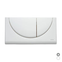 PLACCA 2 TASTI VIVA DUO- Cromo- FLUID- pezzi 1