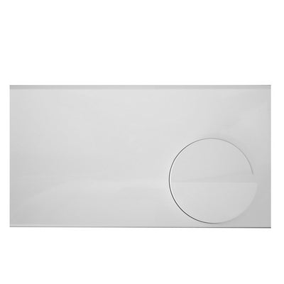 PLACCA BIANCA CON COMANDO SERIE 2000- Bianca- KARIB- pezzi 1