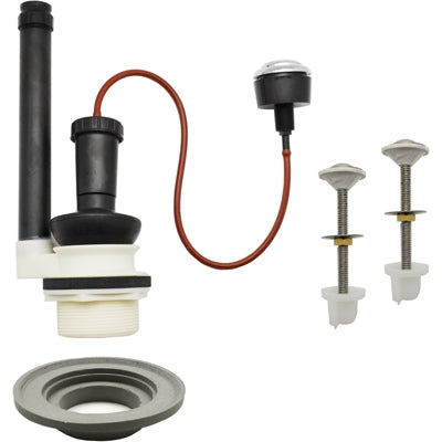 MECCANISMO DI SCARICO E  KIT PER MONOBLOCCO CROMO- TREMO- pezzi 1