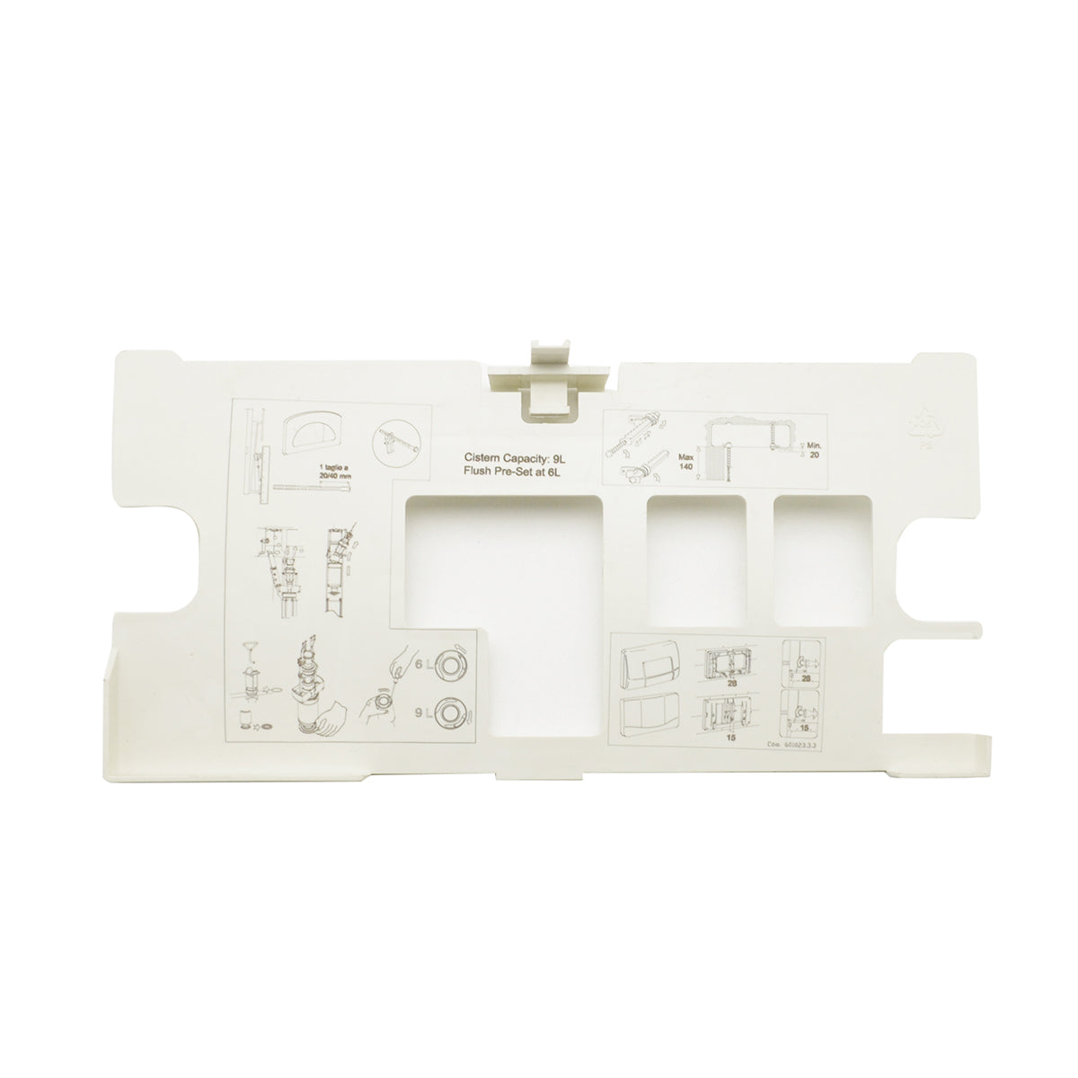 PLACCA ANTICONDENSA PER CASSETTA DIAMANTE- OLIVE- pezzi 1