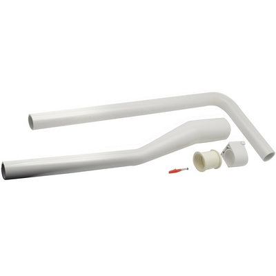 TUBO DI RISCIACQUAMENTO SCOMPONIBILE- H. 98 x Diam. 50/32- OLIVE- pezzi 1