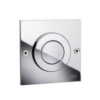 PLACCA DI COMANDO COMPLETA PER CASSETTE PNEU OLI MONO TREND- Cromo- OLIVE- pezzi 1