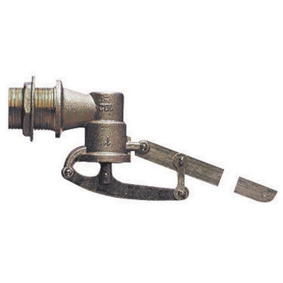 GALLEGGIANTE IN OTTONE SENZA SFERA A 5 COPPIGLIE ASTA PIATTA- 2- DH- pezzi 1