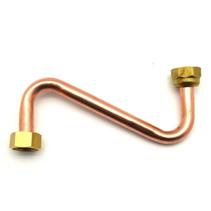 TUBO AD S IN RAME PER CASSETTA- DEBOR- pezzi 1