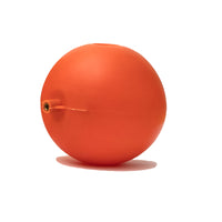 SFERA IN PLASTICA TONDA ARANCIO PER ASTE TONDE- Diam. 120- IKARO- pezzi 1