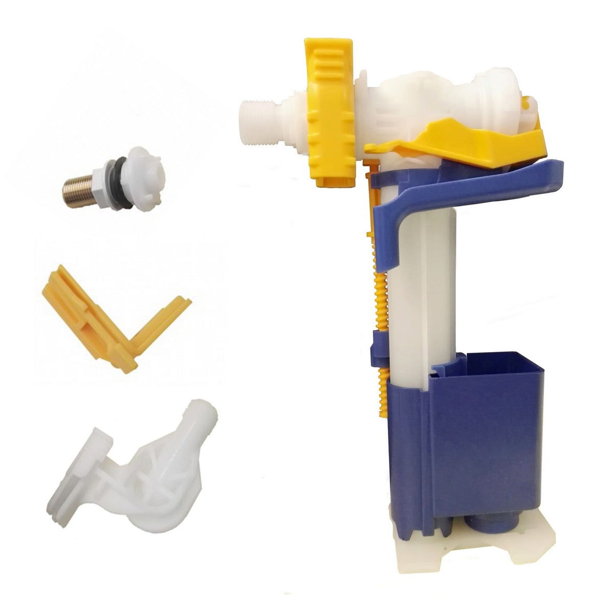 RUBINETTO GALLEGGIANTE UNIVERSALE MOD. UNIC  + ADATTATORI- 3/8- OLIVE- pezzi 1