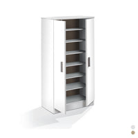 ARMADIO PORTASCARPE 2 ANTE- cm 108x55x36 Bianco- DH- pezzi 1