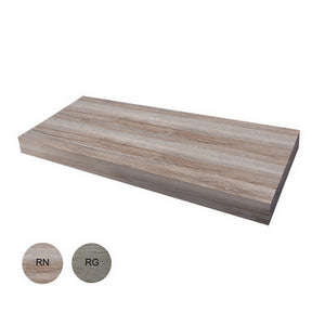 MENSOLA SOSPESA TOP SENZA FORI- Rovere Nodi cm 120x51x8,7- DH- pezzi 1