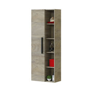 COLONNA BAGNO SOSPESA ATHENA 1 ANTA (DA MONTARE)- cm 135x51x25 Rovere Alaska- DH- pezzi 1
