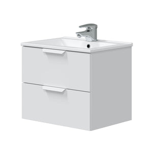 MOBILE BAGNO SOSPESO ONE (DA MONTARE)- cm 50 x 60 x 45 Bianco Lucido- DH- pezzi 1