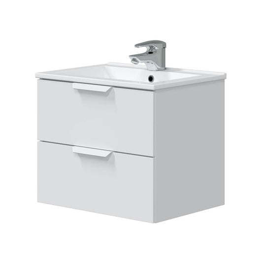 MOBILE BAGNO SOSPESO ONE (DA MONTARE)- cm 50 x 60 x 45 Bianco Lucido- DH- pezzi 1