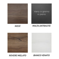 BASE MOBILE BAGNO L.120 CM MOD. A- Rovere Mielato- DH- pezzi 1